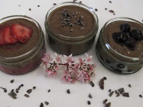 Chocolate Chia Pudding (Adapted from Raw Food Recipes)