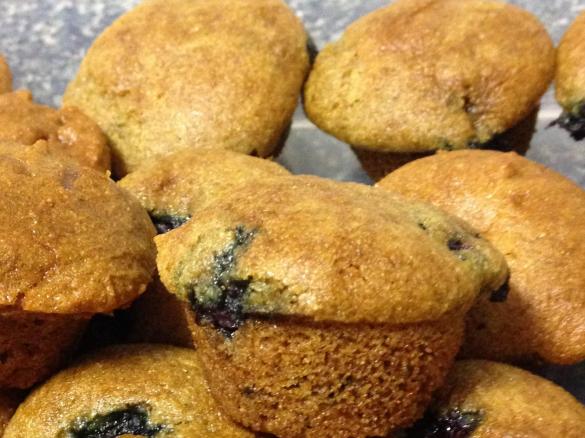 Blueberry Muffins - (Gluten-Free, Dairy-Free)