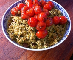 Moroccan style couscous salad
