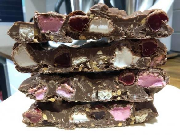Mel’s anything goes Rocky Road