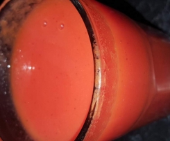 Delicious Carrot and fruits juice 