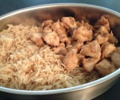 Easy Peasy Varoma Garlic & Soy Chicken and Rice
