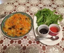 Lettuce with Mixed Vegetables