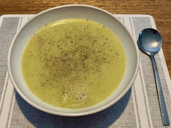 Variation Potato and Leek Soup