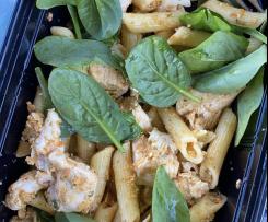 Sundried Tomato and Basil Chicken pasta salad