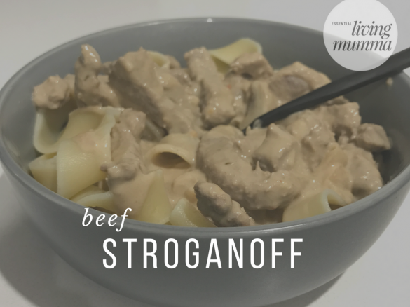Beef or Chicken Stroganoff - Essential Living Mumma LCHF Friendly*