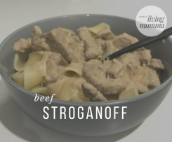 Beef or Chicken Stroganoff - Essential Living Mumma LCHF Friendly*