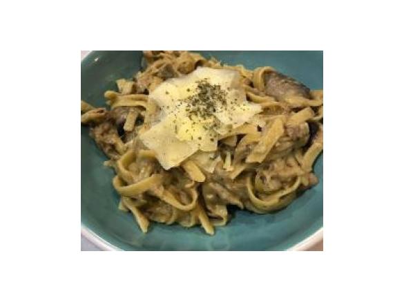 Creamy Pulled Pork Fettuccini