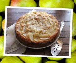 Italian Pear Cake ( Torta Di pere)