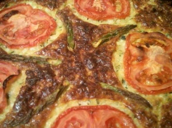 Zucchini slice