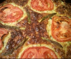 Zucchini slice