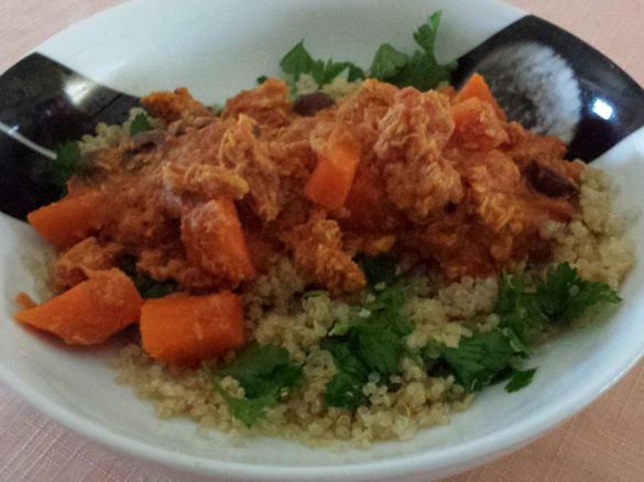 Chicken Tagine with Herbed Quinoa