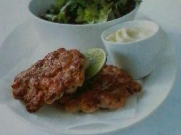 Lime & Lemongrass Salmon Cakes
