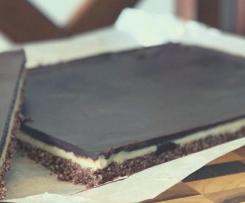 LCHF Raw Caramel Slice