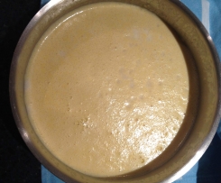 Fresh corn creamy soup