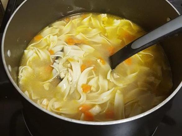 Variation Chicken & vegetable soup