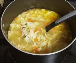 Variation Chicken & vegetable soup