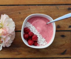 Raspberry Coconut Dessert Bowl