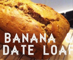 Banana & Date Cake (Sugar Free)
