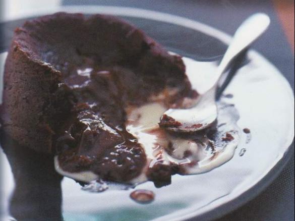 Molten Chocolate Puddings
