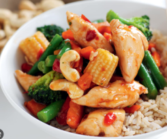 Kims Chicken Cashew Stir Fry
