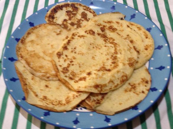 Wholemeal Banana Pancakes 