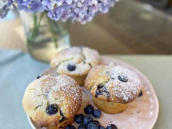 Blueberry muffins