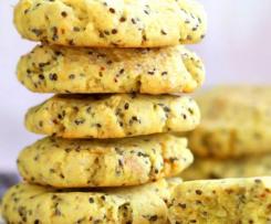 Lemon & Chia Protein Cookies