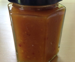 mango,chilli and ginger chutney
