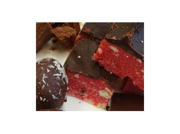 Cherry Ripe Slice-NO BAKE