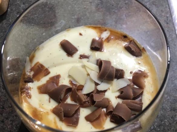 Espresso & Vanilla panna cotta