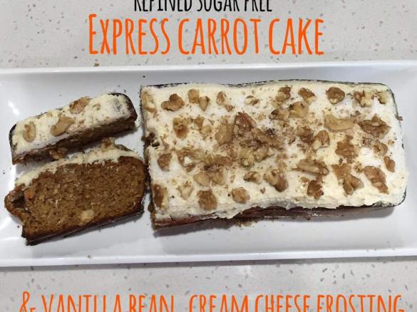 Healthy Express Carrot Cake