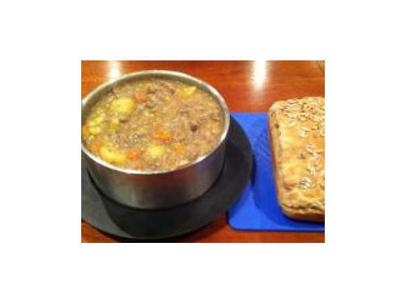 Irish Stew served with Rustic Bread
