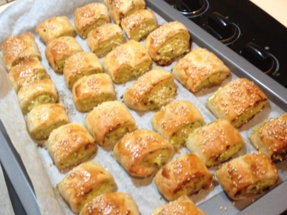 Healthy Chicken and Vegetable Sausage Rolls
