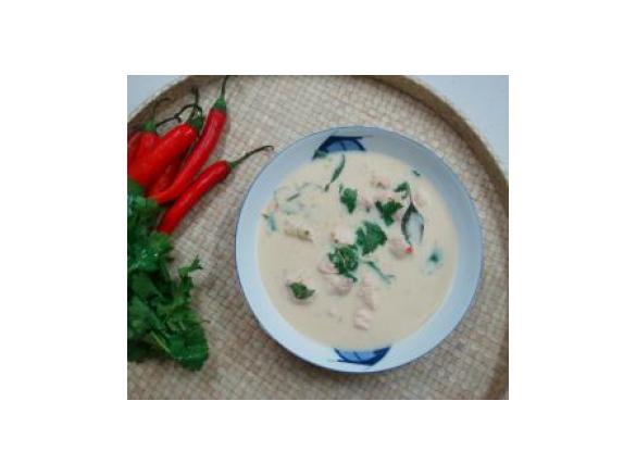 Thai Chicken and Coconut Soup 