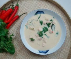 Thai Chicken and Coconut Soup 