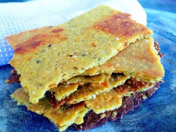 Parmesan Avocado Crisps