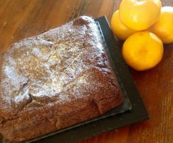 Chocolate mandarin cake