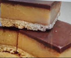 Chocolate Caramel Slice, gluten free