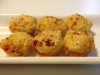 Cheese, corn and bacon muffins
