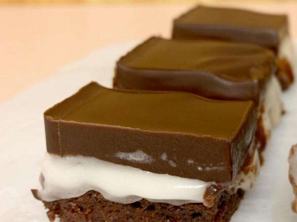 Low Fodmap Chocolate & Peppermint Slice Gluten Free Lactose Free