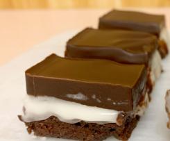 Low Fodmap Chocolate & Peppermint Slice Gluten Free Lactose Free