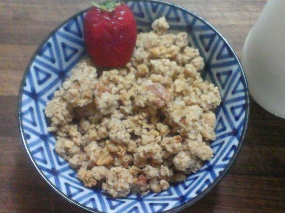 Crunchy Museli Clustered Peacan