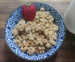 Crunchy Museli Clustered Peacan