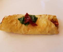 Savoury Oat Flour Pancakes