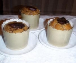 Date and Banana Muffin with Maple Syrup Glaze