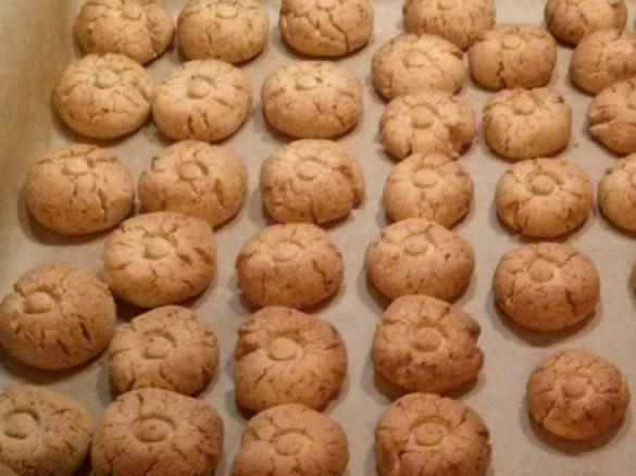 Gluten Free Coconut and Nut Biscuits