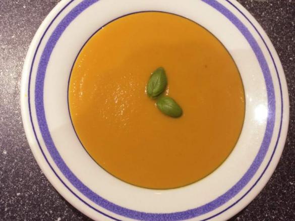 Sweet Potato and Pumpkin Soup