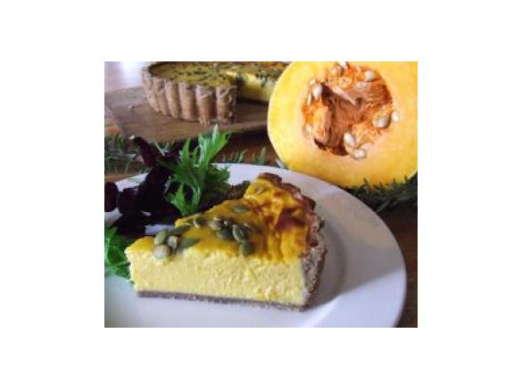 Wholemeal Pumpkin Quiche