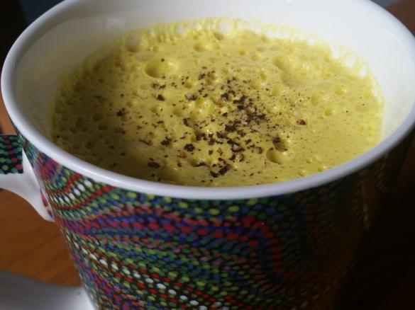 Golden latte the ThermoMonts way.